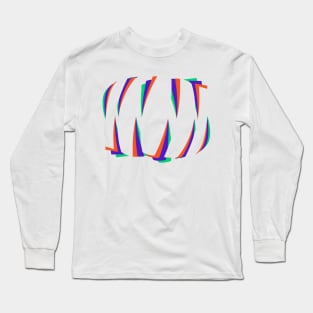Geometric minimal modern art Long Sleeve T-Shirt